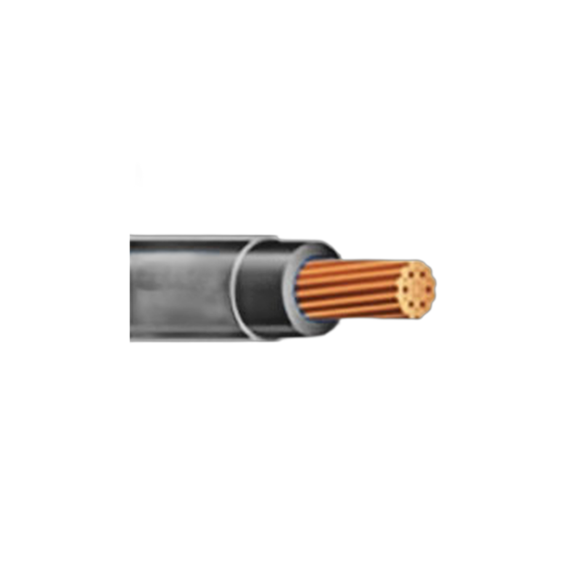 THHN 8 STR BLACK 500' | Generic
