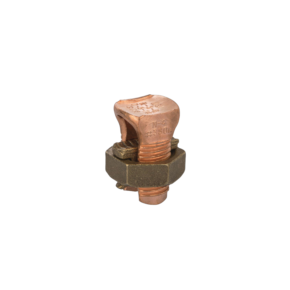 NSI N2 #2 COPPER SPLIT BOLT | Generic