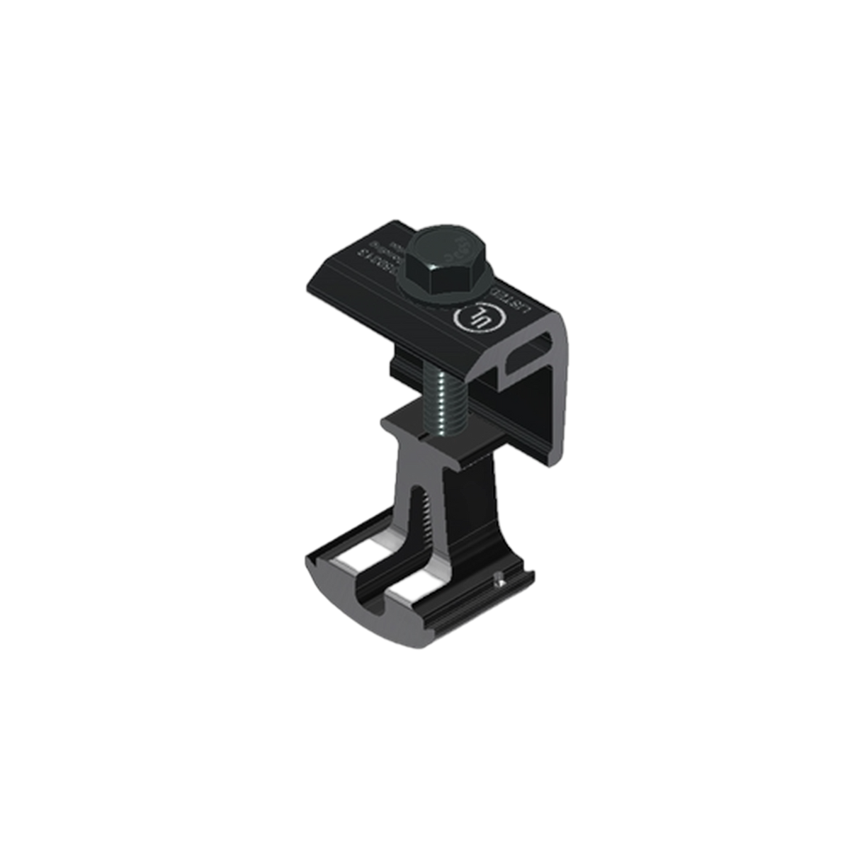 SNAPNRACK ULTRA RAIL END CLAMP, BLACK (USA) | SnapNRack
