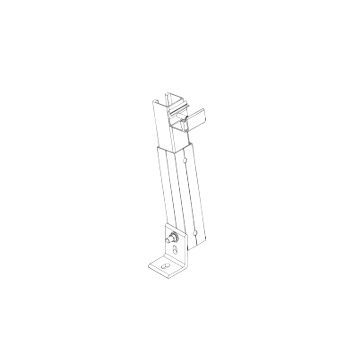 UNIRAC NXT ADJ TILT KIT, 12", W/HDW | Unirac