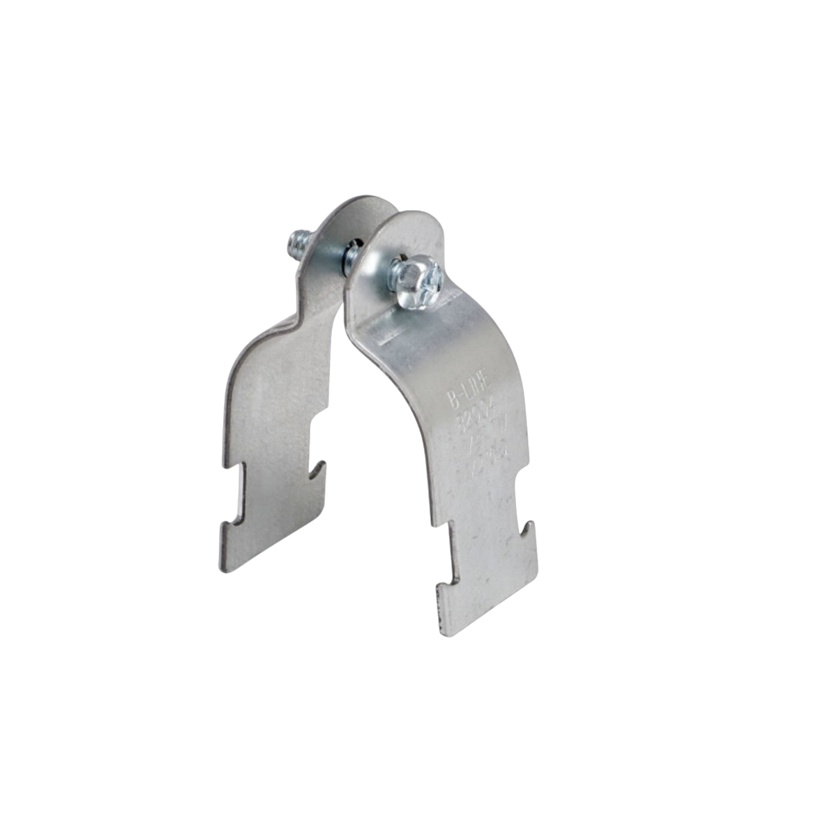 BLN B2006PAZN 2-IN. - PIPE AND CONDUIT CLAMP PRE-ASSEMBLED THINWALL (EMT) 2-IN. ZINC PLATE | Bline