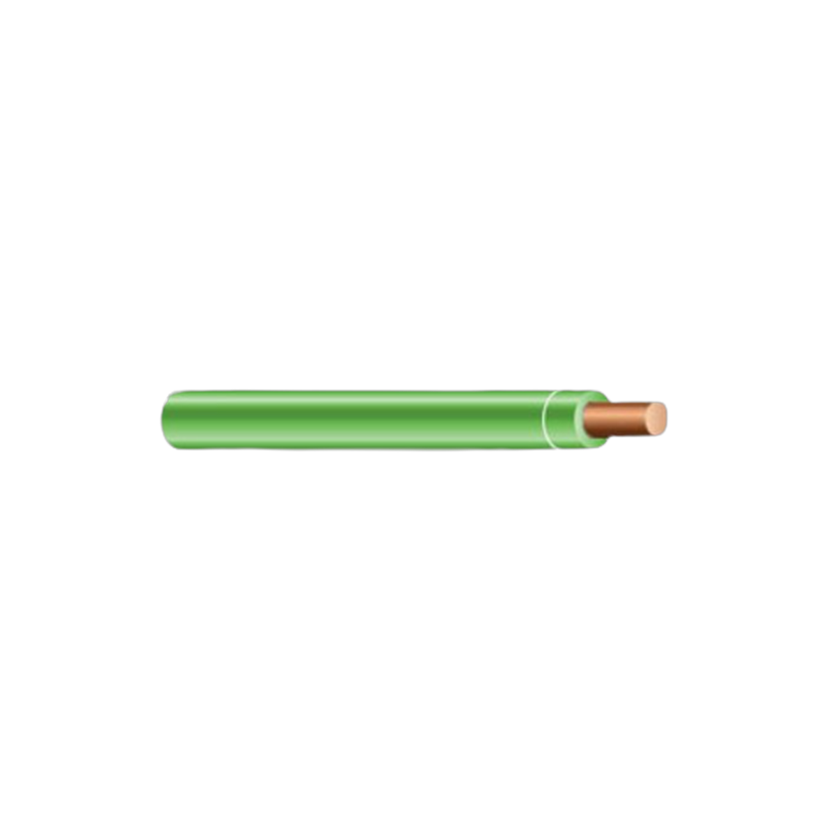 COP THHN14SOLGRN500RL THHN-14-GRN-SOL-CU-500S/R | Generic