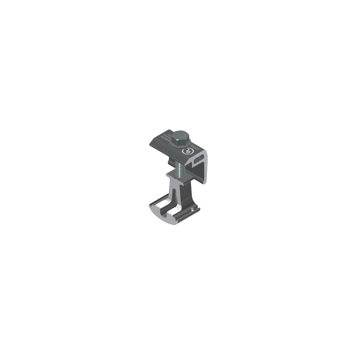 SNAPNRACK ULTRA RAIL END CLAMP, BLACK | SnapNRack