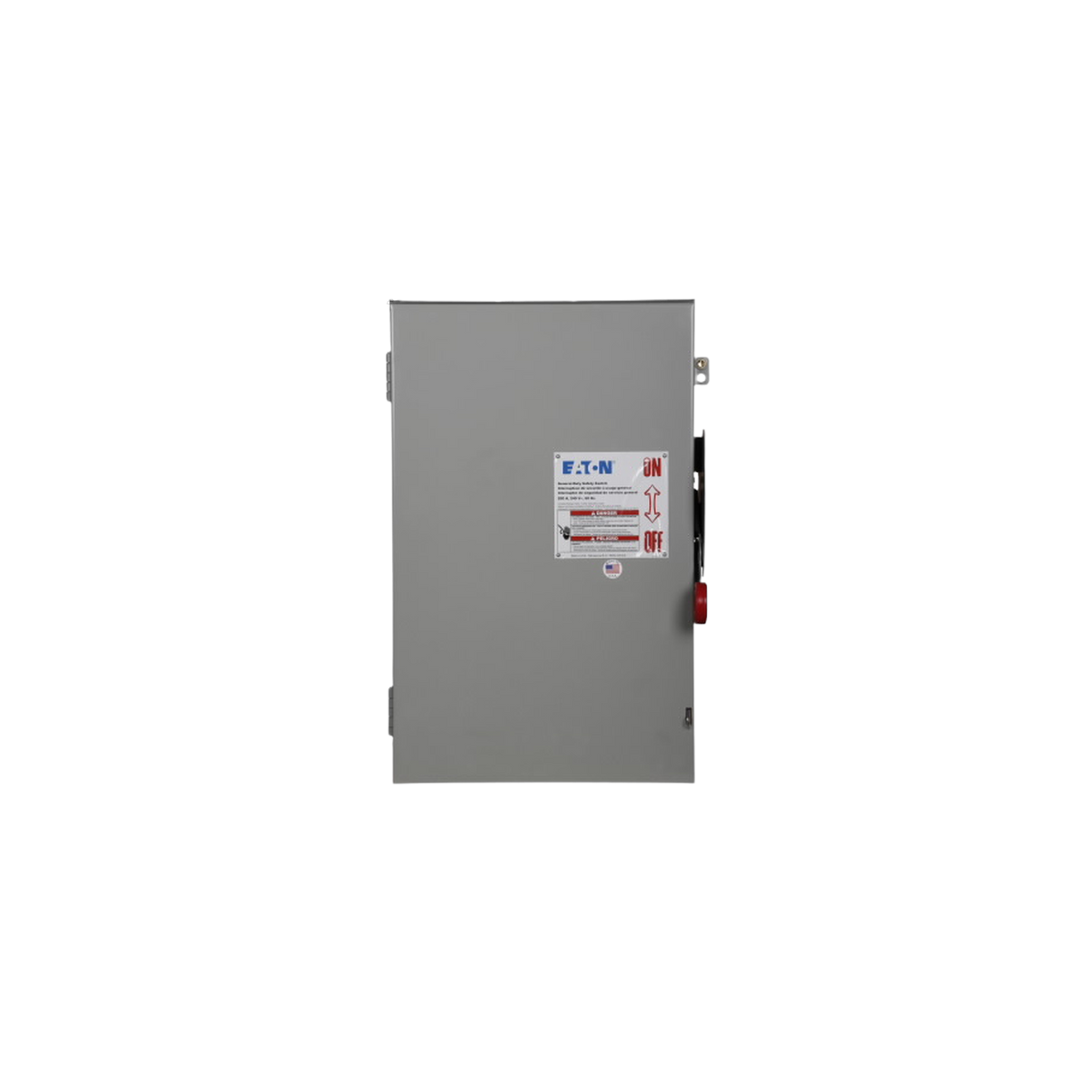 EATON 200A/2P GD FUSIBLE SAFETY SWITCH W/NEUT 240V NEMA | Eaton
