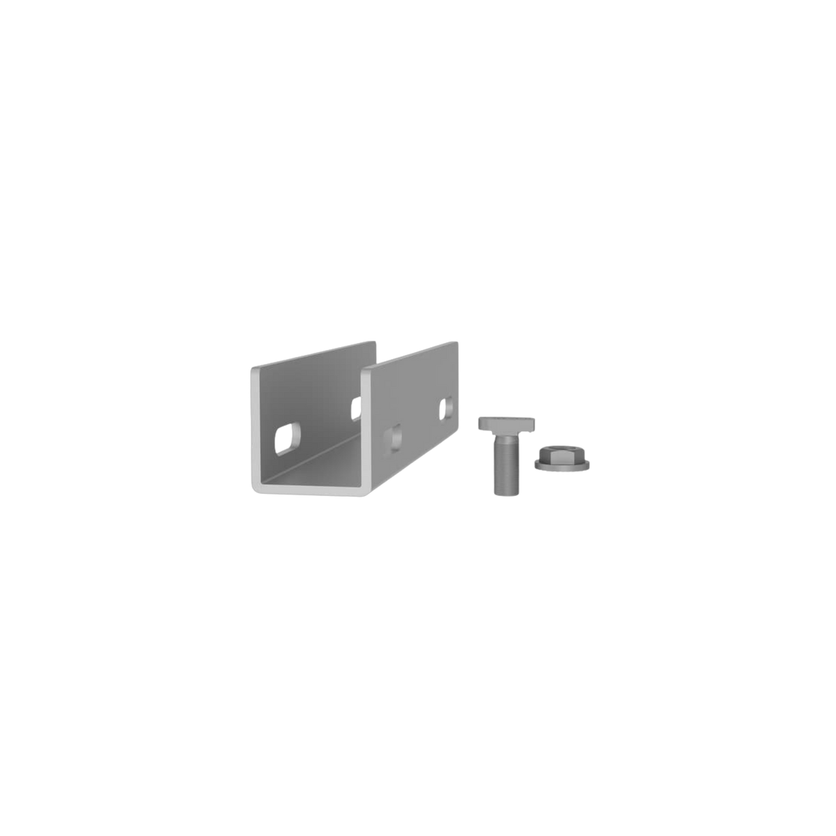 K2 SYSTEMS, RAIL CONNECTOR UL 2703 SET, CR80, MILL | K2 Systems